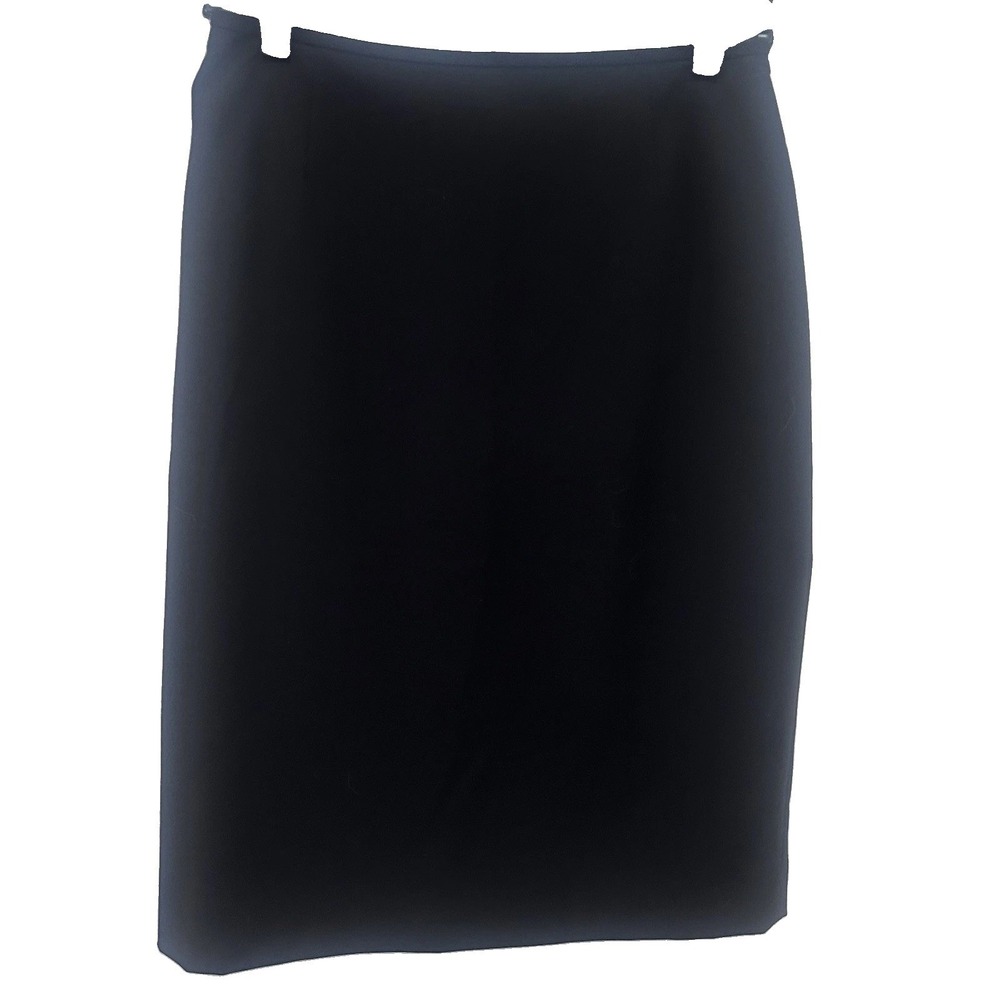 Tahari ASL Separates Black Pencil Skirt Size 4 Minimalist Boss Babe Corpcore